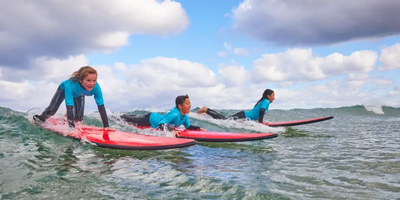 Surf Lesson at Anglesea