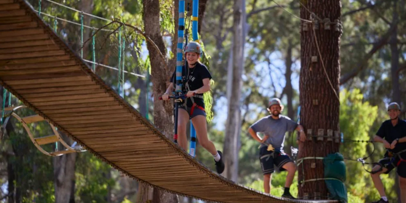kidsbucketlist.com.au - Busselton Forest Adventures High Ropes Course - 1
