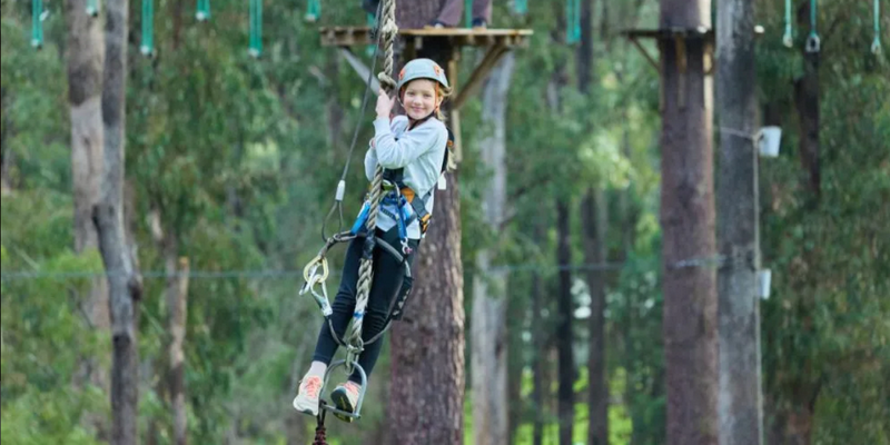 kidsbucketlist.com.au - Busselton Forest Adventures High Ropes Course - 7