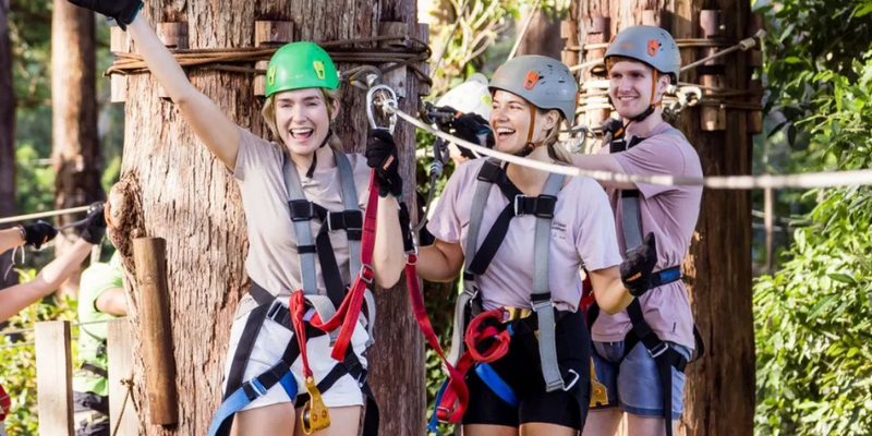 kidsbucketlist.com.au - Sunshine Coast High Ropes and Zipline Adventure - 2