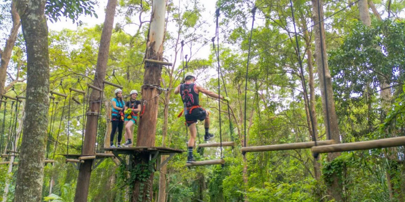 kidsbucketlist.com.au - Sunshine Coast High Ropes and Zipline Adventure - 4